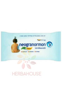 Obrázok pre Neogranormon servetele umede aloe vera + musetel (55buc)