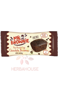 Obrázok pre Mr.Brownie Brownies cu ciocolată belgiană (50g)