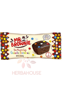 Obrázok pre Mr.Brownie Brownies cu drajeuri colorate (50g)