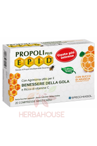 Obrázok pre Natur Tanya Pastile cu propolis cu aromă de portocale fără zahăr (20buc)