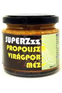 Obrázok pre SuperZzz Crema de miere maghiara propolis + polen (250g)