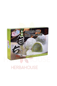 Obrázok pre Yuki & Love Mochi Prajitura de orez cu ceai verde in stil japonez (210g)