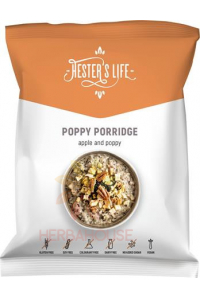 Obrázok pre Hester´s Life Poppy Porridge Terci de ovăz cu măr-mac fără gluten, fără adaos de zahăr (50g)