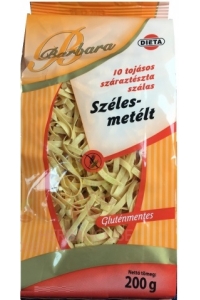 Obrázok pre Barbara Paste fără gluten cu 10 ouă, tăiței largi (200g)