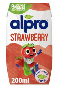 Obrázok pre Alpro Kids Băutură de soia fără gluten cu aromă de căpșuni (200ml)