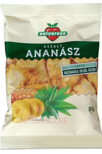 Obrázok pre Naturfood Felii de ananas uscat (80g)