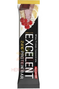 Obrázok pre Nutrend Excelent Fără gluten Baton proteic cu ciocolată dublă, lămâie, brânză de vaci, zmeură și merișoare (85g)
