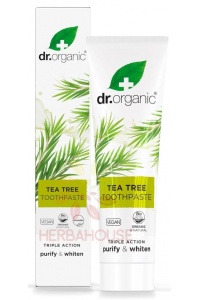 Obrázok pre Dr.Organic Pastă de dinți cu ulei de arbore de ceai australian (100ml)