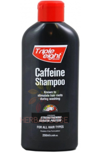 Obrázok pre Triple Eight Caffeine Șampon cu cafeină pentru stimularea creșterii părului (250ml)