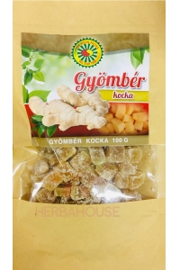 Obrázok pre Big Star Ghimbir uscat cuburi (100g)