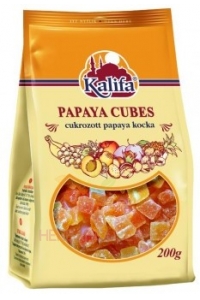 Obrázok pre Kalifa Cuburi de papaya uscate (200g)