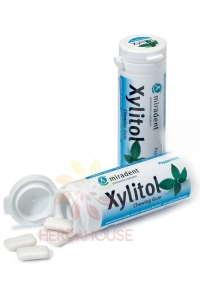 Obrázok pre Miradent Xylitol Gumă de mestecat peppermint (30buc)