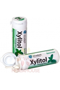 Obrázok pre Miradent Xylitol Gumă de mestecat spearmint (30buc)