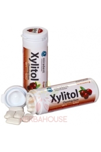 Obrázok pre Miradent Xylitol Gumă de mestecat cu merișor (30buc)