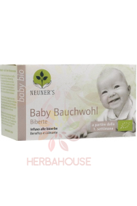 Obrázok pre Neuner's Bio Baby Stomach Ease Ceai pentru copii de la 1 săptămână (20 buc.)