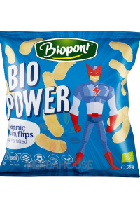 Obrázok pre Biopont Bio Power Chips de porumb fără gluten, ușor sărate (55g)