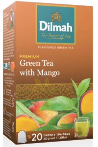 Obrázok pre Dilmah Ceai verde cu mango (20buc)