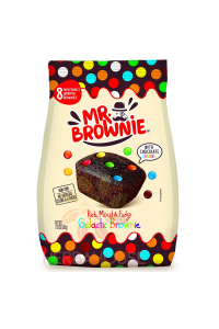 Obrázok pre Mr.Brownie Brownies cu drajeuri colorate (200g)