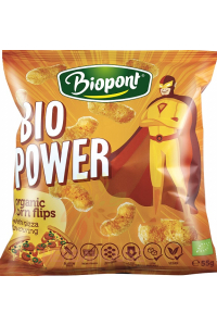 Obrázok pre Biopont Bio Power Chips de porumb fără gluten cu aromă de pizza (55g)