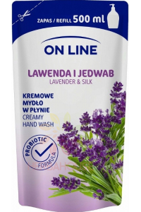 Obrázok pre On Line Săpun lichid Lavandă și încărcătură de mătase (500ml)