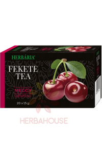 Obrázok pre Herbária Ceai negru cu aromă de vișine, porționat (20 buc)