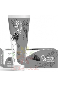 Obrázok pre Charlotte Cosmetic UW Classic White Pastă de dinți cu cărbune activ (75ml)