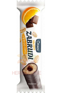 Obrázok pre Cornexi Zabrudi Baton de ovăz cu umplutură de portocale în strat de cacao (30g)