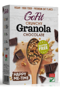 Obrázok pre Avena GoFit Granola fără gluten - ciocolată (250g)