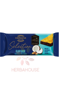 Obrázok pre Cerbona Selection Flapjack Baton de ovăz cu marțipan de nucă de cocos, semiînmuiat (40g)