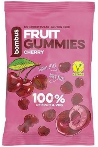 Obrázok pre Bombus Fruit Gummies gume de cireșe (35g)