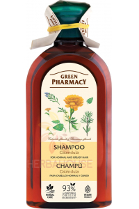 Obrázok pre Green Pharmacy Șampon pentru păr normal până la gras (350ml)