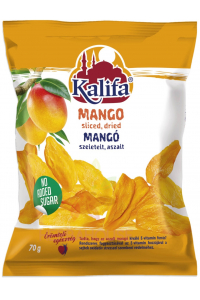 Obrázok pre Kalifa Mango tăiat, uscat, fără adaos de zahăr (70g)