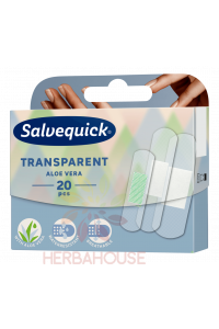 Obrázok pre Salvequick Transparent Aloe Vera plasturi transparente (20buc)