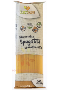 Obrázok pre LoveDiet Paste de porumb fără gluten spaghete (500g)