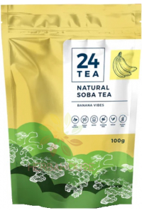 Obrázok pre 24Tea Natural Soba Ceai de hrișcă cu aromă de banane (100g)