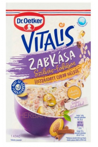 Obrázok pre Dr.Oetker Vitalis Terci de ovăz prune-scorțișoară fără adaos de zahăr cu îndulcitor (58g)