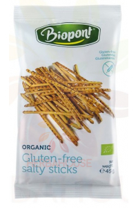 Obrázok pre Biopont Bio Batoane sărate fără gluten - stropite cu sare (45g)