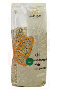 Obrázok pre Natural Fulgi de ovăz fină fără gluten (500g)