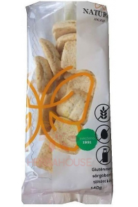 Obrázok pre Natural Biscuiți umpluți cu mei fără gluten - caise (140g)