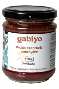 Obrázok pre Gabiyo Dulceata de capsuni cu flori negre de soc si rowan fara zahar adaugat (200g)