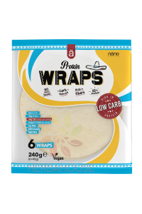 Obrázok pre Nanosupps Vegan Protein Wrap tortilla fără zahăr adăugat 6buc (240g)