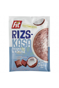 Obrázok pre Fit Terci de orez fără gluten cu ciocolată neagră, nucă de cocos și inulină (60g)