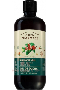 Obrázok pre Green Pharmacy Gel de duș Cafea verde și ulei de ghimbir (500ml)