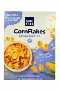 Obrázok pre Nutri Free Corn Flakes Fulgi de porumb fără gluten, fără zahăr (250g)