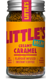 Obrázok pre Littles Cafea instant fără cofeină cu aromă de caramel (50g)