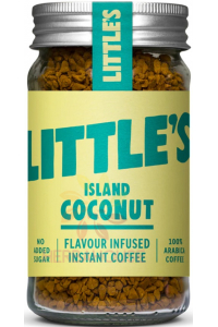 Obrázok pre Littles Cafea instant cu aroma de nuca de cocos (50g)