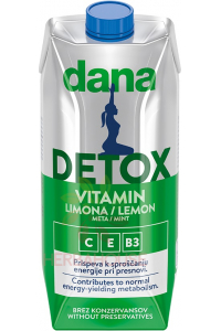 Obrázok pre Dana Vitamin Detox Băutură necarbogazoasă cu aromă de lămâie și mentă (750ml)