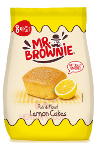 Obrázok pre Mr.Brownie Lemon Cake prăjituri cu lămâie (200g)