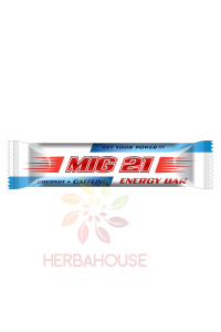 Obrázok pre MIG 21 Energy Bar Baton de nucă de cocos învelit cu lapte cu cofeină (55g)