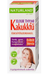 Obrázok pre Naturland Elixir Thymi Picături de cimbru cu îndulcitor (150ml)